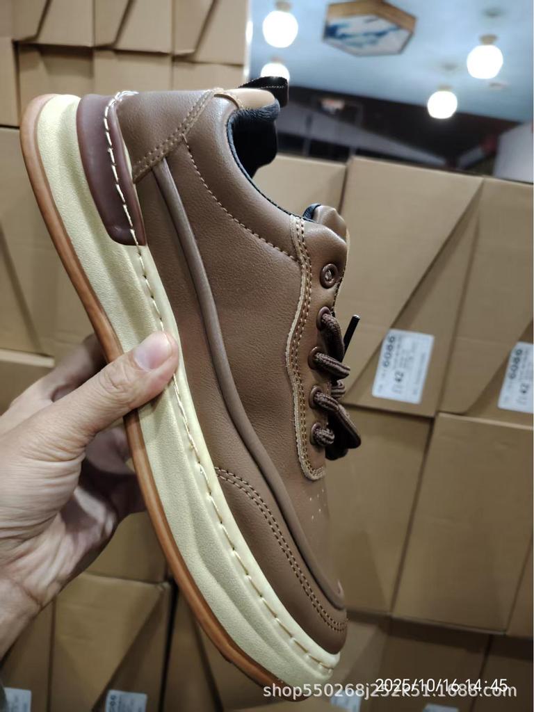 Herren Vielseitige Weiße Lederschuhe - Atmungsaktive Freizeitsneaker für Alle Jahreszeiten