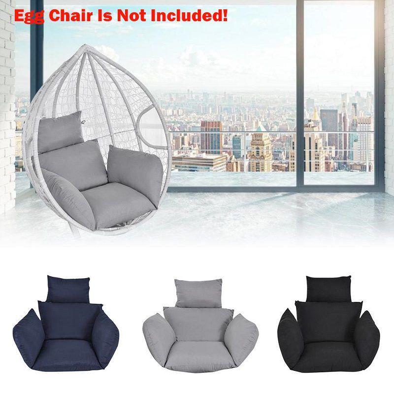 Rattan Swing Patio Garden Weave Hanging Egg Chair Wcushion In Or Pad Outdoor