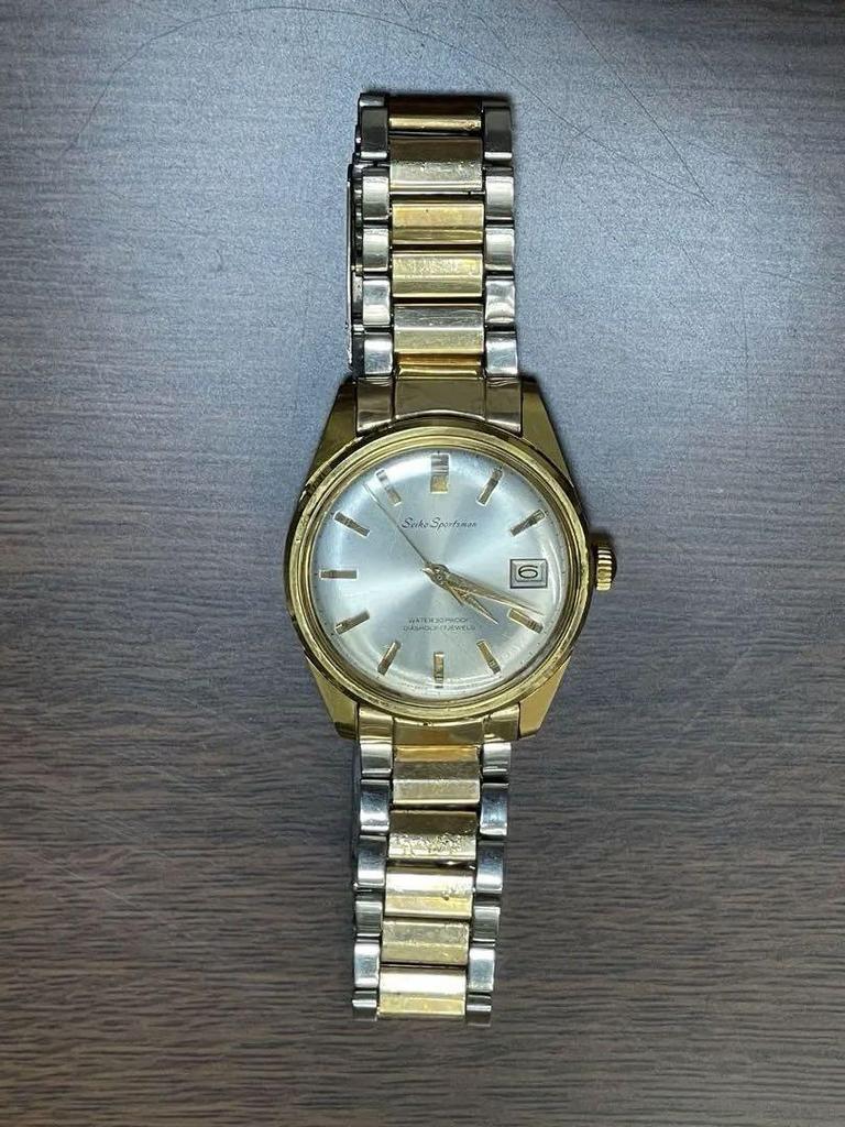 [USED] SEIKO Sportsman 6602-9981 Gold Manual Winding