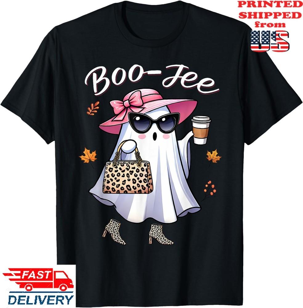 Cute Funny Boo-Jee Ghost Halloween Boujee T-Shirt, Unisex Tee Unisex T-Shirt XXL