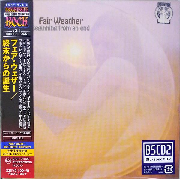 

CD FAIR WEATHER - Beginning From An End SICP31329 RCA 2019 Japan ObiRock Used