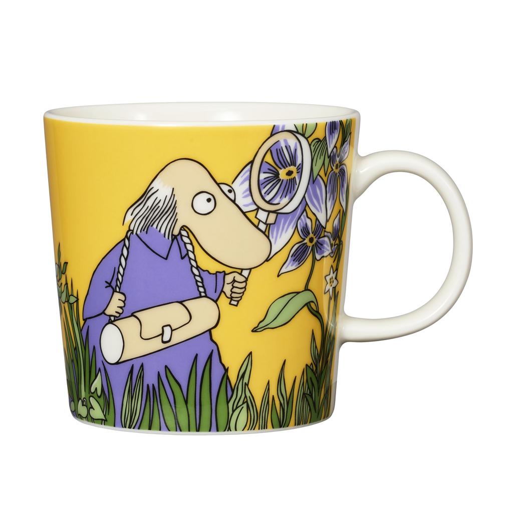 Arabia Moomin by ARABIA Classic Hemulen Moomin Product Number 1066914 [Officially Imported] Mug, 0.3L, Yellow, Tableware,
