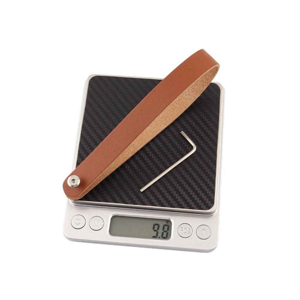 Rindsleder Frontständer Griff Schweinenase Fahrradrahmen Vorbau Zugring Kleines Fahrrad