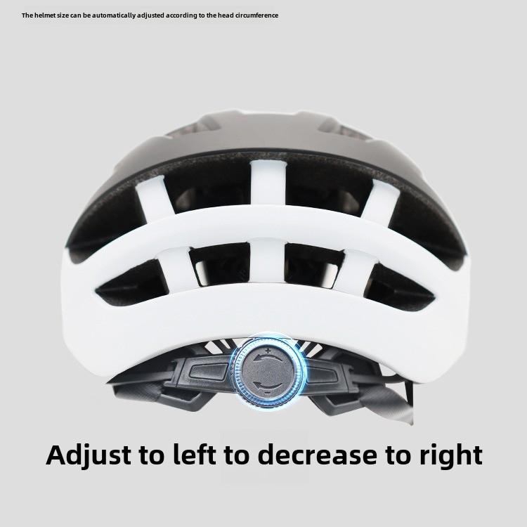Dual Sport Adult Cycling Helmet Aerodynamic One-Piece Road Bike Edge for Men and Women's Riding