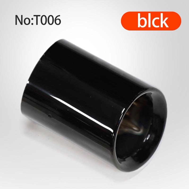 

Car Auto Exhaust Muffler Tip Pipe Stainless Steel Chrome Trim Rear Tail Throat For BMW X4 X3 2018-202 1PC