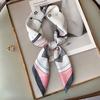 Spring and Autumn New Printed Fashionable Square Scarf for Women  Decorative Small Scarf  Versatile Headband Tie-up Bag