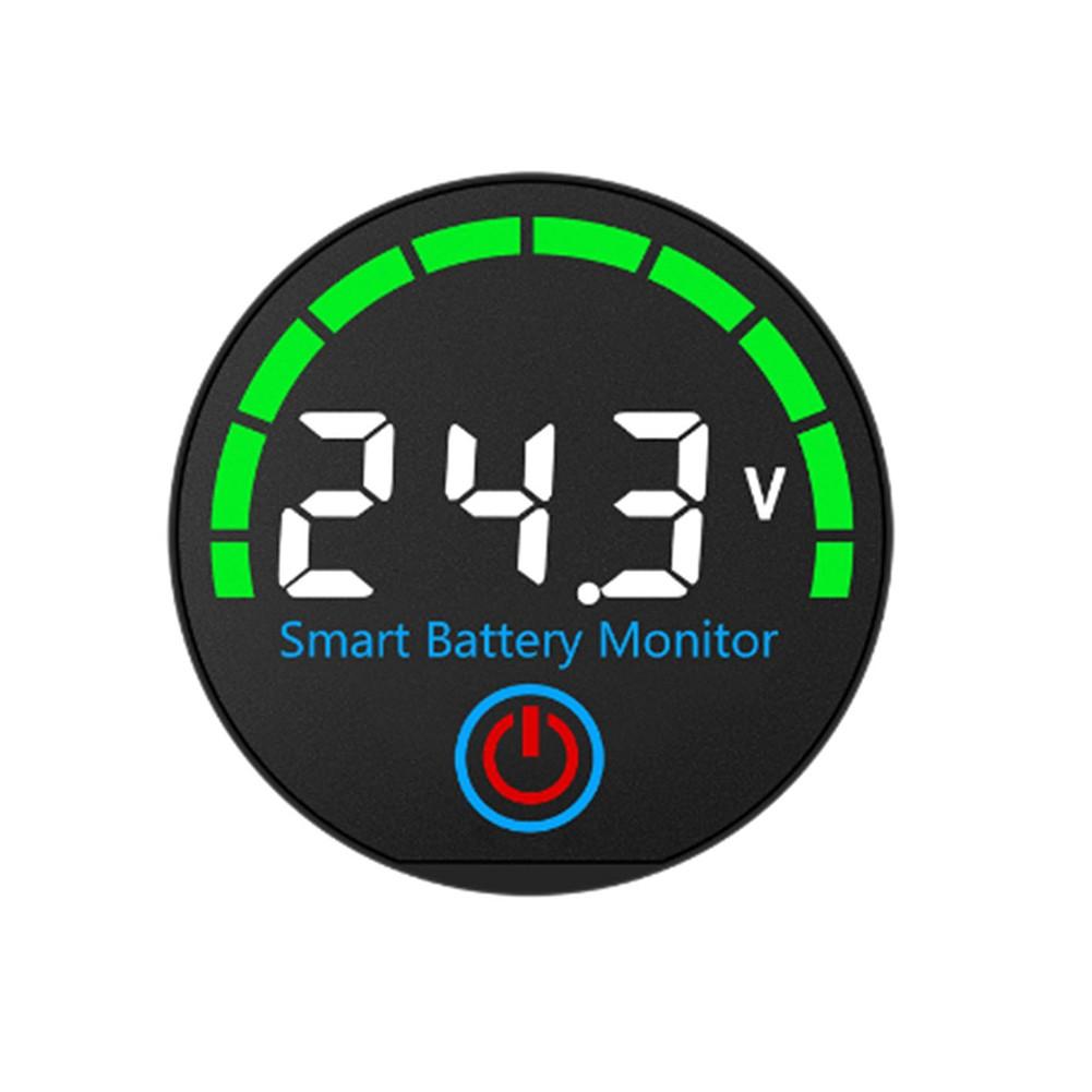 Digital Voltmeter Battery Indicator Low Voltage Alarm