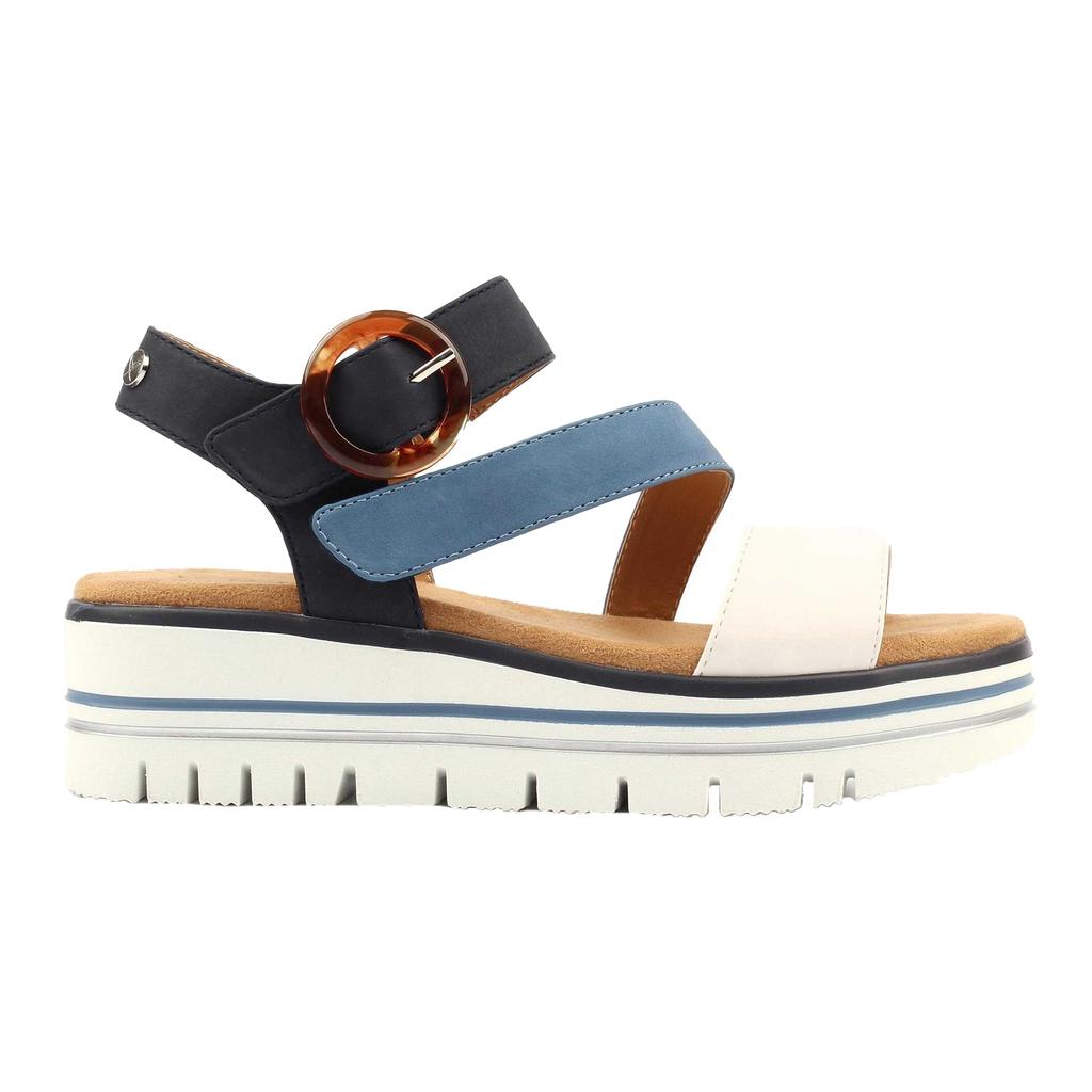 Lunar Womens/Ladies Issy Colour Block Sandals