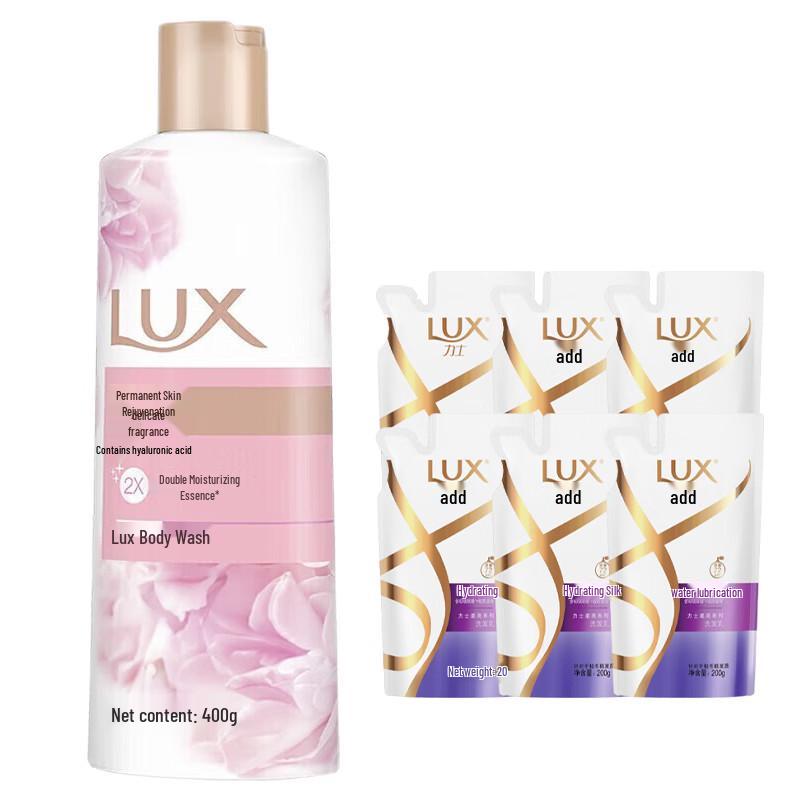 

Lux Deep Pampering Fragrant Shower Gel & Shampoo Set