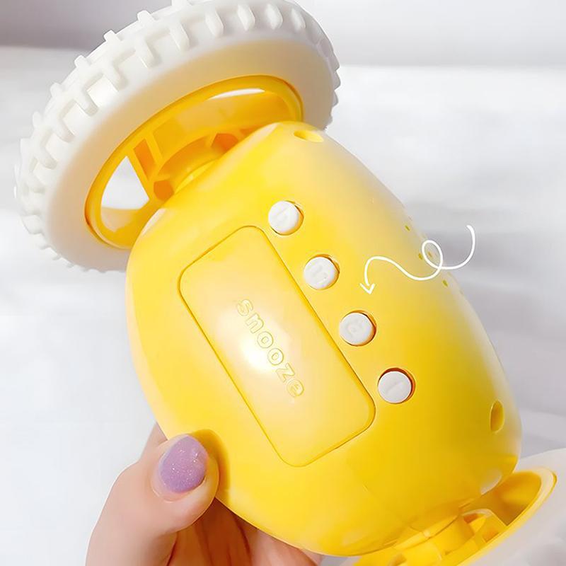 Çalar Saat Çalışan Çalar Saat Hareket Et Zıpla Yuvarlan Kaç Kolay Ayarlanır Akıllı Dijital Tekerlekli Çalar Saat, Derin Uyuyanlar İçin