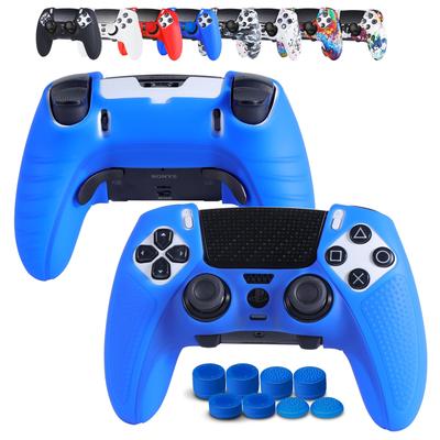 JYXETOV PS5 Edge Controller Silicone Free Can Be Charged with the Original Printing Pattern Cover, Ergonomic, Protection, 8-button Cap, Charger,
