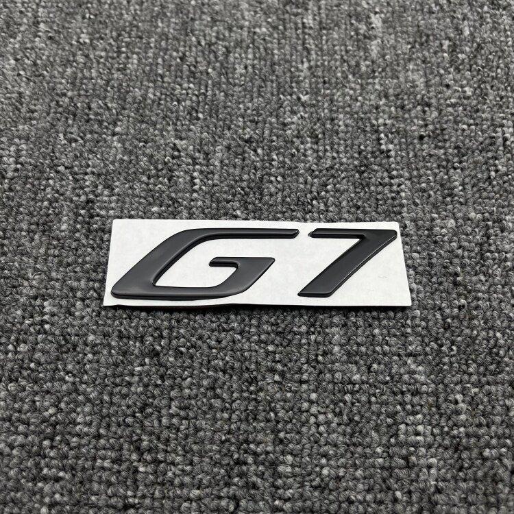 Car Front Grille Black trunk sticker Accessories For XPENG G7 2025-2026 Emblem Letters Car Styling Trunk Badge 7ERFOMANCE Emblem G7