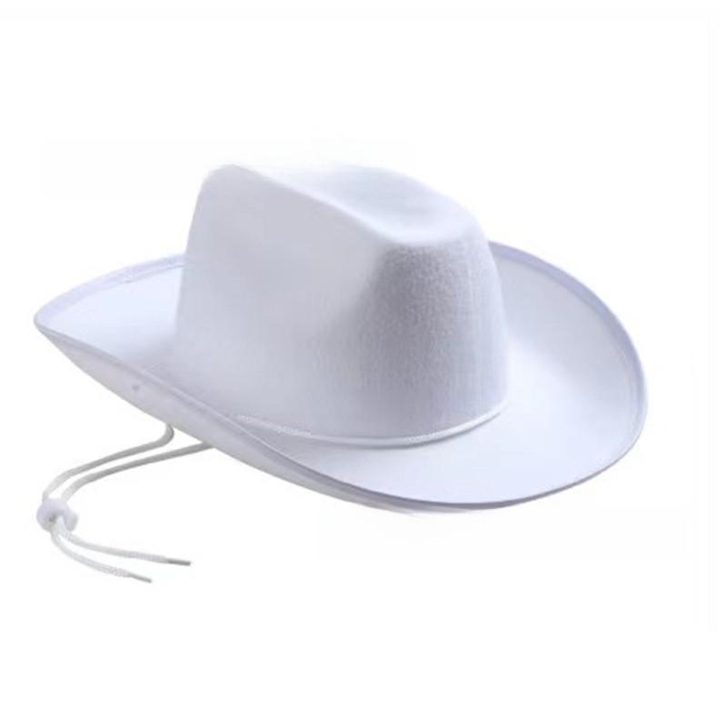 Edge Color Solid Denim Hat Birthday Parties Holiday Costume Supplies Accessories