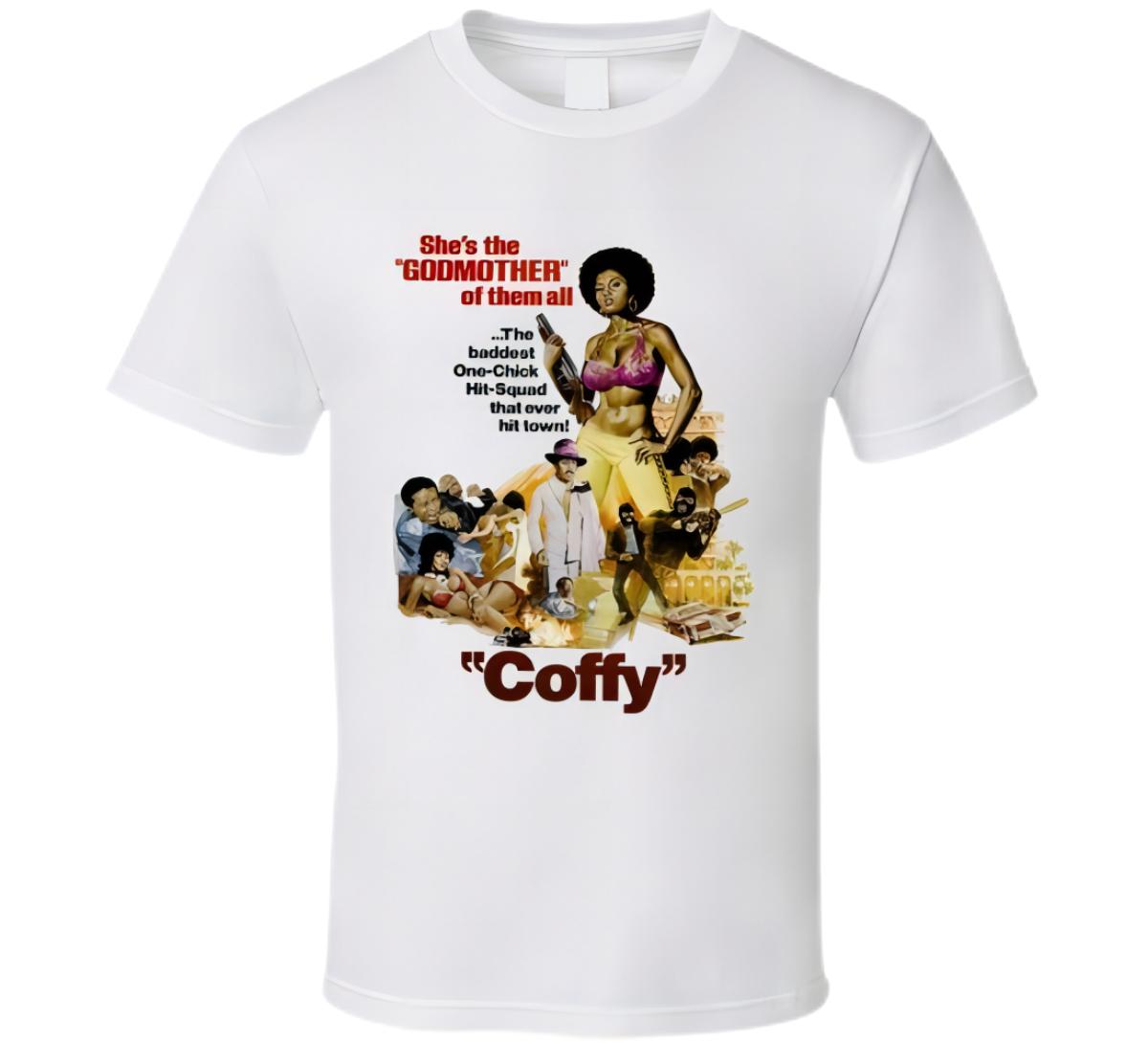 Blaxploitation Coffy T-Shirt S белый