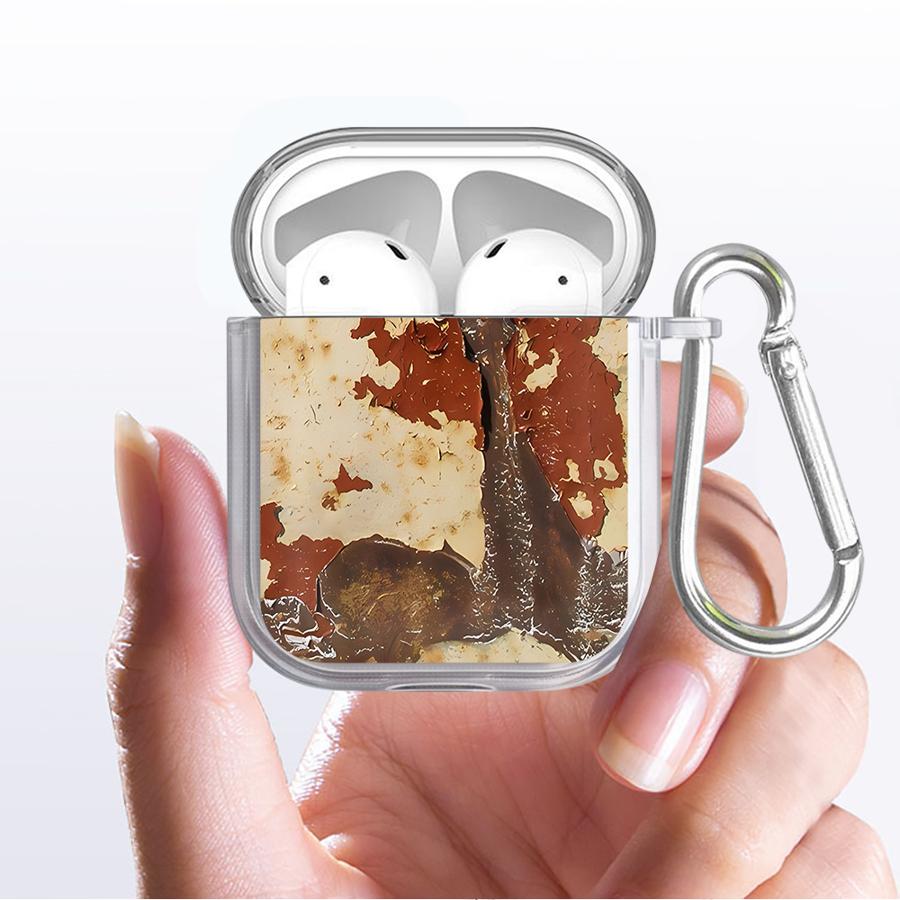 Fashion Rust Clear Earphone Cases Cover Case For Airpods 3 Pro3 4 Pro2 Pro 1 2