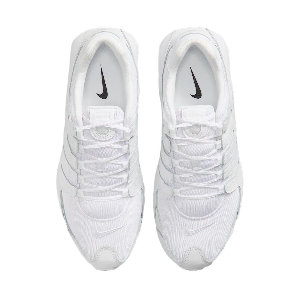 Nike Tênis de Corrida Shox Série NZ Masculino Cano Baixo Branco/Branco/Branco IQ8263-100