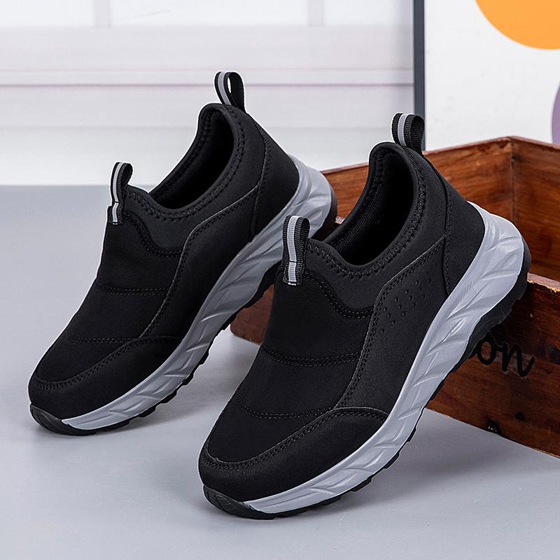 Unisex Bequeme Laufschuhe Leichte Atmungsaktive Rutschfeste Schuhe mit breiter Zehenbox Lässige Sneaker Ganzjahres-Laufschuhe