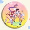 Demon Kpop Hunters Badge Character Pattern Anime Merchandise Fashion Fans Gift