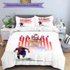 Lamine Yamal Fcb World Cup Champion Bedding Set,Premium Bed Linen for Bedroom Home Decoration,Perfect Collectible Gift for Messi Fans,Easy Care Duvet 