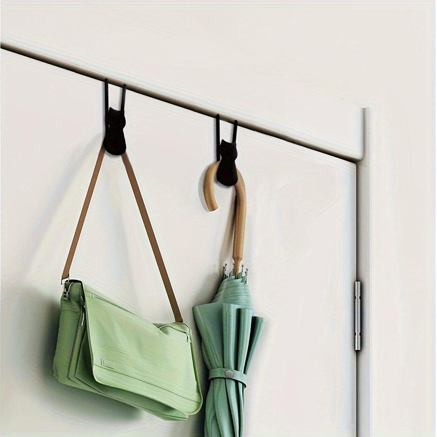 1Pc Cat-Shaped Sturdy Cast Iron Hooks Designed to Hang Over Doors - Easy to Install, for Hats, Towels, Wallets, And Robes Home Organizer