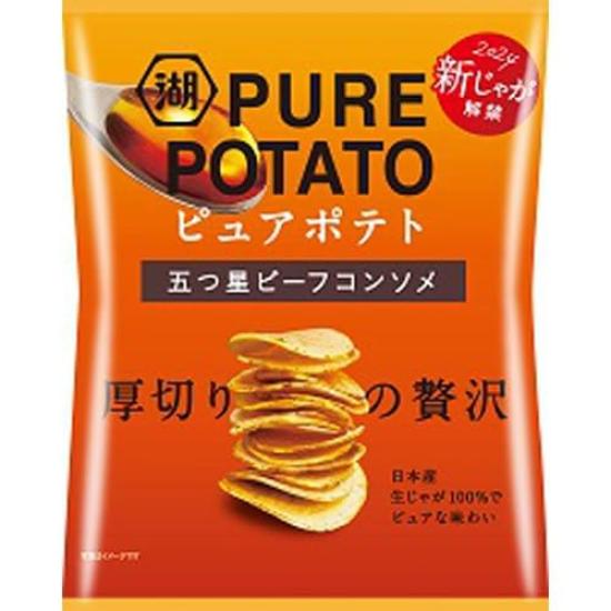

Koikeya Pure Potato Five Star Beef Consomme 52 г x 12 пакетиков