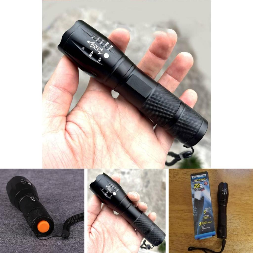 Scorpion Catcher Led Flashlight With Rechargeable Purple And White Light For Night Hunting