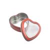 Heart-Shaped Gift Boxes, Tin Heart-Shaped Empty Jars With Lids, Mini Jewelry Boxes/Spice Boxes