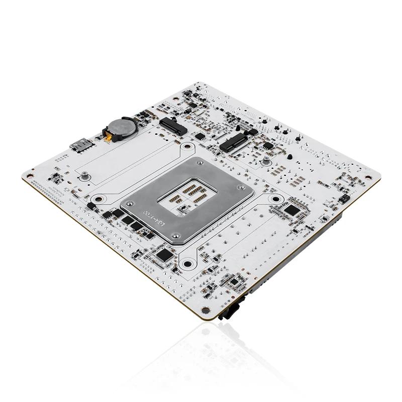 Intel vPRO Q670 NAS-Motherboard LGA1700 Max. 8×SATA 6×M.2 NVMe 1×PCIe 5.0 x16 2×DDR5 2×2,5G LAN Firewall-PC ITX-Mainboard