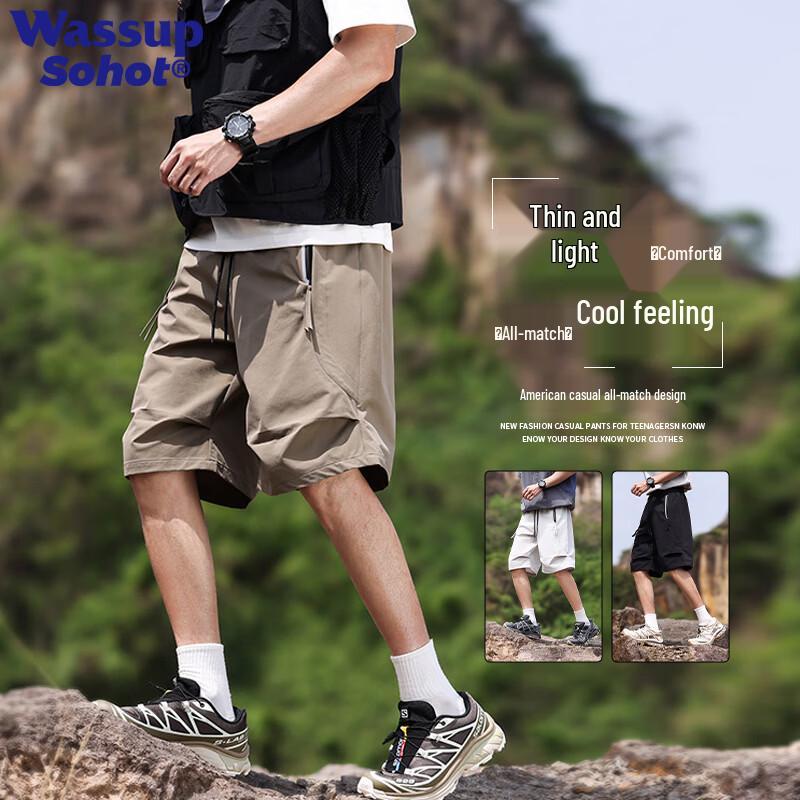 Wassup Sohot Men s Casual Cargo Shorts 3XL