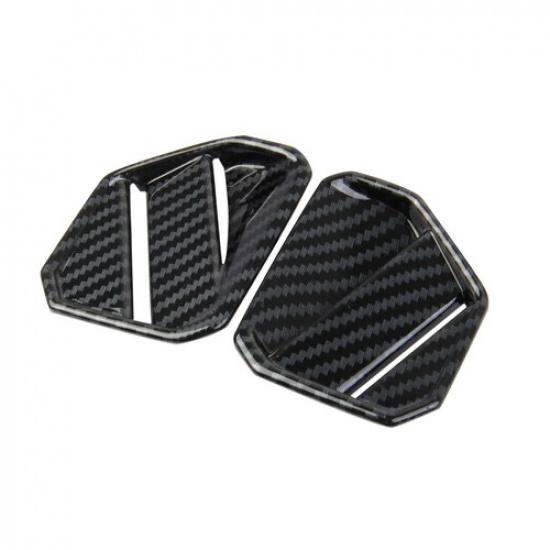 Carbon Fiber Style AC Air Vent Outlet Cover Trim For Toyota Tundra -2025