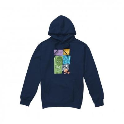 Mens Young Jedi Adventure Blocks Hoodie