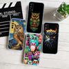 RP13 Cartoon Art Owl Transparent Phone Case for Motorola Moto Edge 20 30 40 50 S30 Fusion Ultra Pro Neo Lite + G200 G23