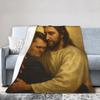 Super Soft Charlie Kirk Angelic Advocate Throw Blanket Premium Flannel Fleece Lightweight  Bed Blanket Cozy Fluffy Blankets
