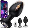 Tagnaff Plug Set of 3 Plugs for Women Men with Vibration Butt