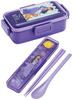 Skater Chopsticks and Spoon Combo Bento Adult Silent Silicone Made in Disney Wish Set, 18cm, Antibacterial, Box, Size, Cushion, Japan, CCS3SAAG-A