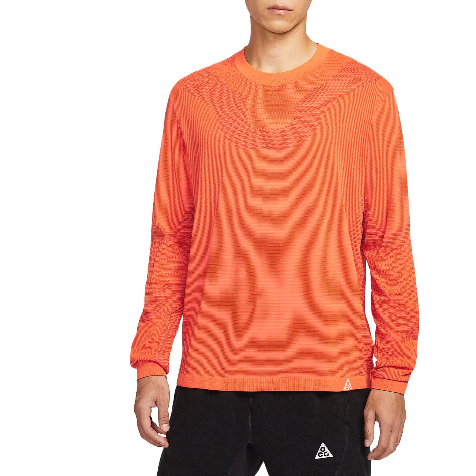 

Nike ACG Dri-Fit Adv Удобная футболка с длинным рукавом, быстросохнущий пуловер, мужские топы FV8907-819 M