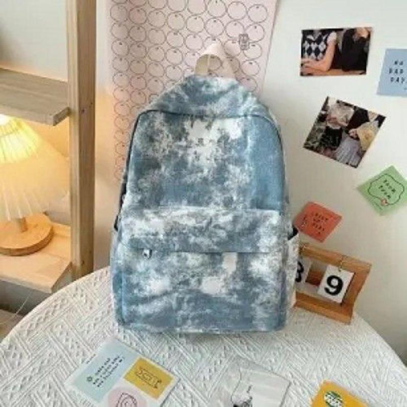 Women's Japanese Style Canvas College Backpack - Casual & Spacious
