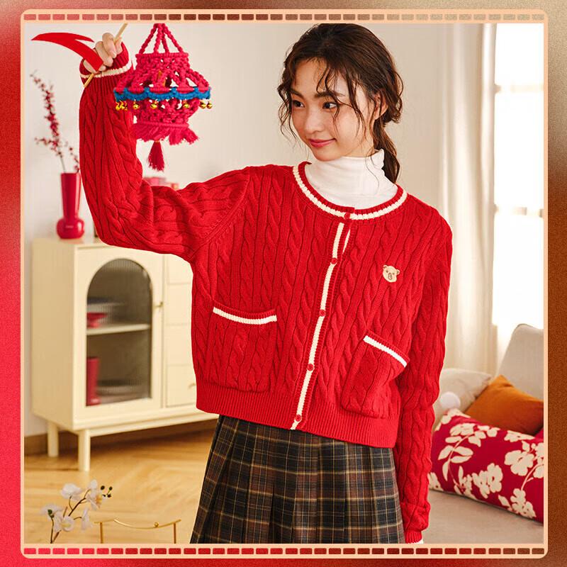 Anta Women s New Year Knitted Top S 3490₽