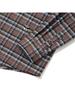 KIRSH Cheek Check Loose Fit Check Shirt [Sky]