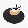Helen Kaminski Rosalie Natural Black Visor Sun Cap Hat50610