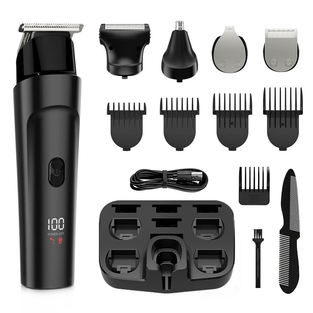 

Hair Cutting Machine Body Hair Trimmer Electric Shaver for Men USB Rechargeable Men s Hair Clipper for Bikini Body Beard Trimmer чёрный