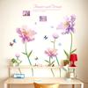 Abnehmbare Vinyl Aufkleber Kunst Wandbild Blume Home Wohnzimmer Dekor Wandaufkleber