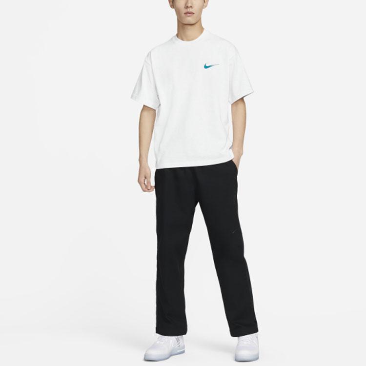 New Nike Drop Shoulder Sleeve T-Shirt Unisex White FB2730-051