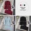 Women's Red Suit Jacket – Spring/Autumn Professional Formal Wear – Elegant Host Annual Meeting Attire – High-End Workwear Set