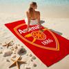 1pc A-Arsenal Beach Towel, Comfortable and Thick, and Swimming/Bath/Picnic/Camping Towel, Suitable for Seaside Beaches
