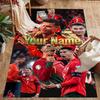 Cristiano Ronaldo (32) Customizable Name Floor Mat Suitable for Game Room Study room Hallway Decorate room Antislip Carpet Decorate Offices
