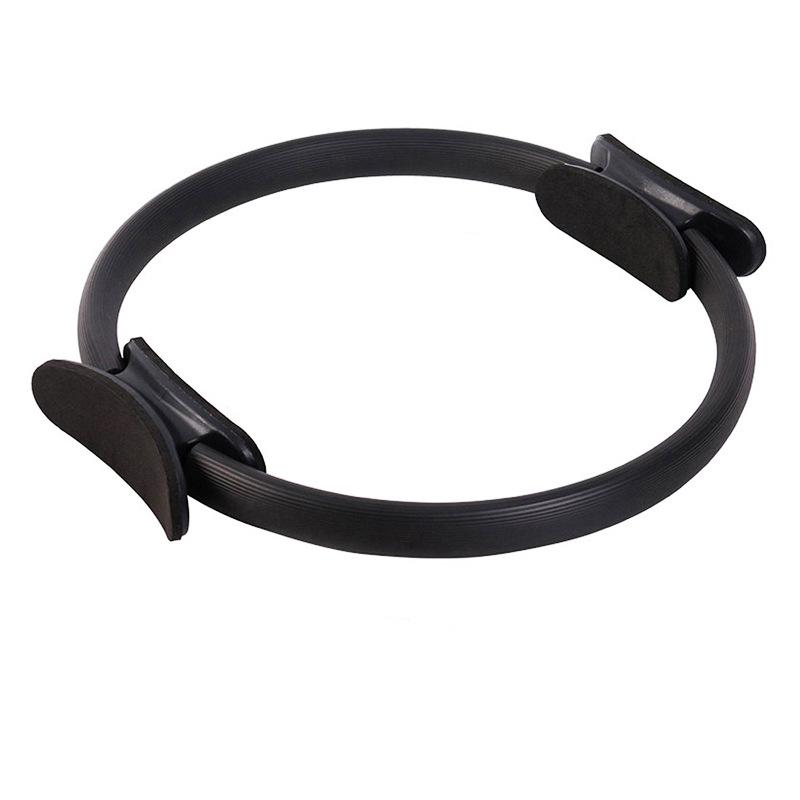 

Yoga Pilates Ring with Crescent Handles for Enthusiasts чёрный