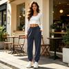 Women's Casual Color Sweatpants for Athletic and Wear