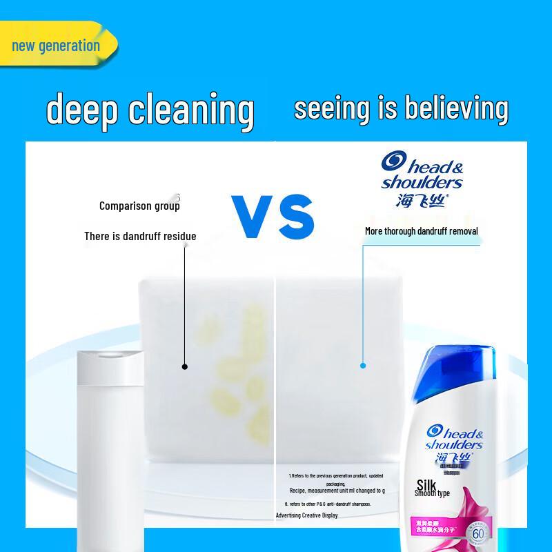 Head & Shoulders Silky Smooth Anti-Dandruff Shampoo 200g