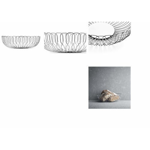 Georg Jensen Brotkorb (L) ALFREDO Silber 3586321